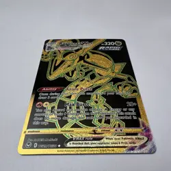 Pokemon TCG Rayquaza VMAX (Secret) TG29/TG30 Silver Tempest Full Art Holo - Image 5