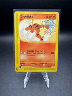 Pokemon Growlithe - 51/147 Aquapolis Non-Holo - LP - Image 1