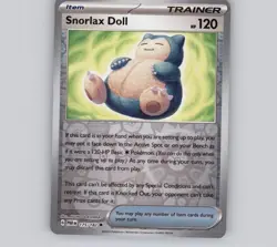 Snorlax Doll 175/182 Reverse Holo UC Paradox Rift NM Pokemon - Image 1