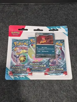Pokemon Scarlet and Violet Journey Together 3 Pack Blister Factory Sealed New - Image 1