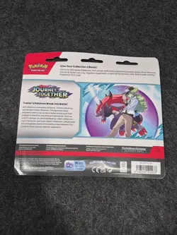Pokemon Scarlet and Violet Journey Together 3 Pack Blister Factory Sealed New - Image 2