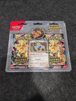 ASCENDED HEROES LARRYS KOMALA 2-PACK BLISTER FACTORY SEALED POKEMON TCG - Image 1