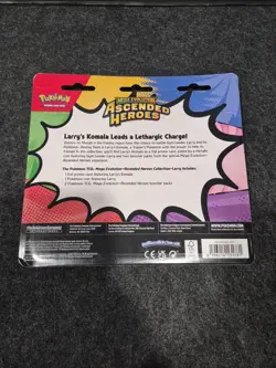 ASCENDED HEROES LARRYS KOMALA 2-PACK BLISTER FACTORY SEALED POKEMON TCG - Image 2