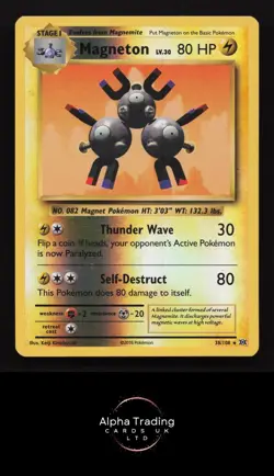 Magneton 38/108 Holo Rare Evolutions Pokemon Reverse Holo Lightly Played - Image 1