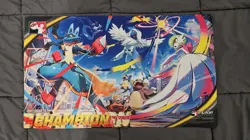 Pokemon TCG Champion Play Mat Mega Gardevoir Lucario Absol League Cup - Image 1