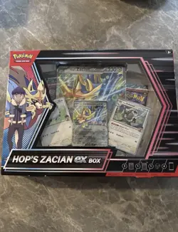 Pokemon TCG Hop’s Zacian ex Box Factory Sealed - Image 1