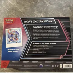 Pokemon TCG Hop’s Zacian ex Box Factory Sealed - Image 2