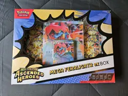 Pokemon TCG: Mega Evolution—Ascended Heroes Mega Feraligtr Ex Box - In Hand - Image 1