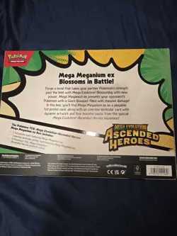Pokemon Pokemon Ascended Heroes Mega Meganium ex Box **New & Sealed** - Image 2