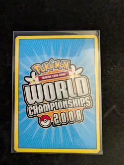 Pokemon Mew 2008 World Championships Non-Holo Gold Star Delta Species LP - Image 2