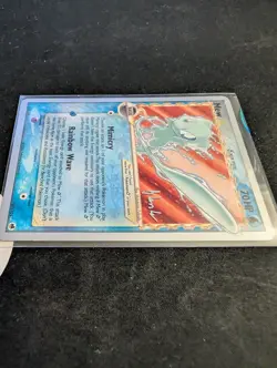 Pokemon Mew 2008 World Championships Non-Holo Gold Star Delta Species LP - Image 5