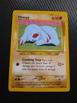 Phanpy 1st Edition 76/105 Common Neo Destiny Pokemon Vintage WOTC NM 2002 - Image 1