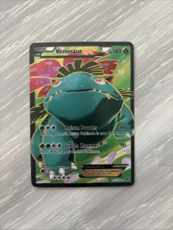 Venusaur EX Full Art Holo Ultra Rare 141/146 XY Pokemon TCG Card - Image 1