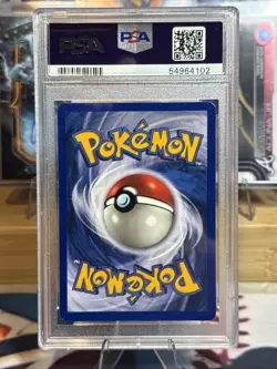 1999 TCG Pokemon Chansey 3/102 Holo Rare Base Set PSA 6 - Image 2