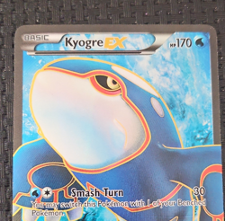 Kyogre EX Full Art Holo Ultra Rare 104/108 Dark Explorers 170HP Pokemon TCG - Image 1