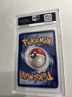 Pokemon 1999 POLIWRATH - BASE SET HOLO RARE 13/102 PSA Graded - Image 2