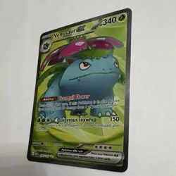 Pokemon TCG Venusaur ex Ultra Rare Holo Full Art 182/165 SV 151 - Image 3