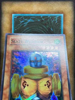 Yugioh Slate Warrior TP8-EN003 Super Rare NM - Image 4