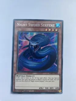 RA05-EN020 Night Sword Serpent Secret Rare 1st Ed YuGiOh - Image 1