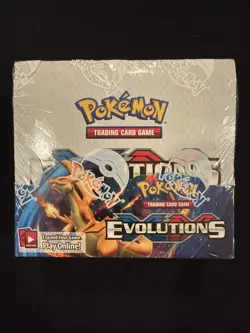 Pokemon TCG XY Evolutions Booster Box - 36 PACKS - FACTORY SEALED - w/ Protector - Image 1