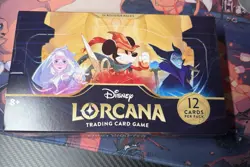 Disney Lorcana TCG: First Chapter Booster Box Second Print CM2 2023 - Image 1