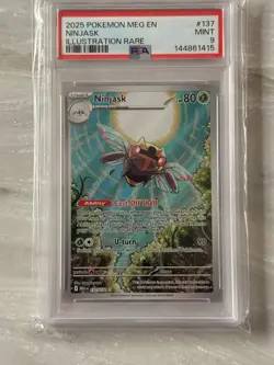 PSA Pokemon Card Bundle (5 Cards) Illustration Rares PSA 8-9 Job Lot - Image 2