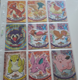 Nintendo Pokemon Trading Card Lot Charizard Charmeleon Pidgey Spearow 9 Cards - Image 1