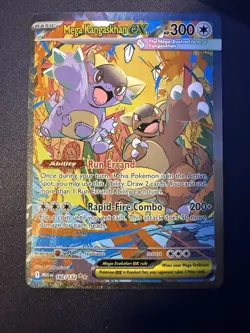 2025 Pokemon Mega Evolution Kangaskhan ex Special Illustration Rare #182/132 - Image 1