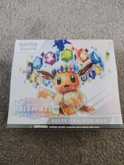 Pokemon TCG Prismatic Evolutions Elite Trainer Box ETB - New & Factory Sealed - Image 1