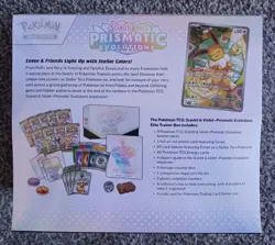 Pokemon TCG Prismatic Evolutions ETB Elite Trainer Box New Factory Sealed - Image 2