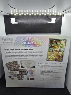 Pokemon TCG Prismatic Evolutions ETB Elite Trainer Box New Factory Sealed - Image 4