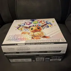 Pokemon TCG Prismatic Evolutions ETB Elite Trainer Box New Factory Sealed - Image 1