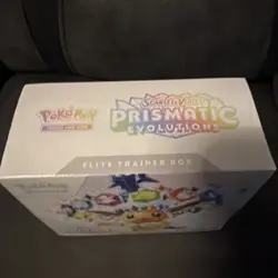 Pokemon TCG Prismatic Evolutions ETB Elite Trainer Box New Factory Sealed - Image 3