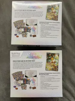 Pokemon TCG Prismatic Evolutions Elite Trainer Box ETB - Factory Sealed Lot x2 - Image 2