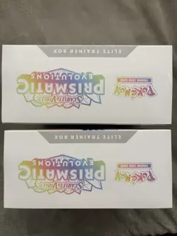 Pokemon TCG Prismatic Evolutions Elite Trainer Box ETB - Factory Sealed Lot x2 - Image 3
