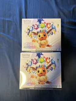 Pokemon TCG Prismatic Evolutions Elite Trainer Box ETB - Factory Sealed Lot x2 - Image 1