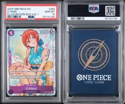 O-Nami (Illustration Box Vol.1) OP05-062 One Piece Promotion Cards Foil PSA 10 - Image 3