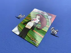 Jesse HV2 - TOPPS TV Animation Series 2 (Near Mint) Rare Chase Pokemon Card - Image 2