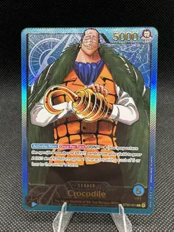 Crocodile (Premium Card Collection -Leader Collection) One Piece Promo gold foil - Image 1