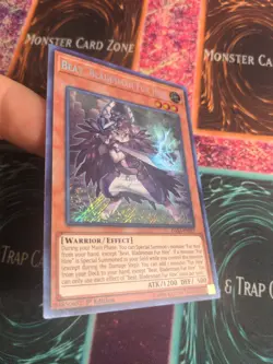 Yu-Gi-Oh! Beat, Bladesman Fur Hire DASA-EN017 1st Edition Secret Rare NM - Image 2
