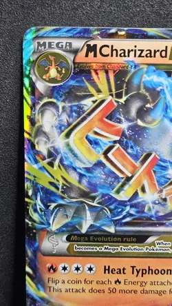 Mega M Charizard EX Holo Ultra Rare Card 12/83 XY Generations LP - Image 3