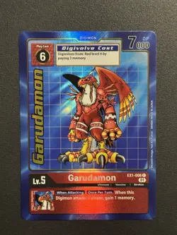 Garudamon (Alternate Art) EX1-006 Classic - Digimon Card Game - Image 1