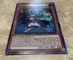 Yu-GI-Oh Beat, Bladesman Fur Hire DASA-EN017 VLP Secret Rare 1st Edition Yugioh - Image 2