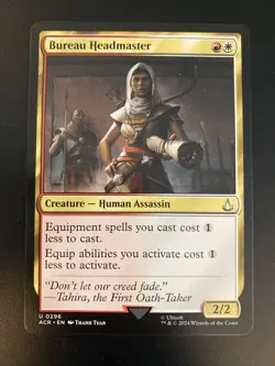 Bureau Headmaster #0296 MTG Assassin's Creed Uncommon NM English - Image 1
