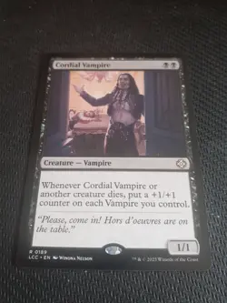 Cordial Vampire - Lost Caverns of Ixalan Commander - LCC - MTG - Image 1