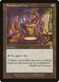 Braidwood Cup Uncommon Urza's Destiny Magic: The Gathering Moderately Played - Image 1