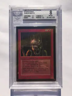 BGS 8 | Goblin King | MtG Collectors International Ed | [7.5, 9, 9.5, 9.5] - Image 1