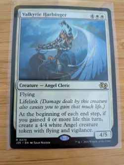 MTG Valkyrie Harbinger 0275 J25 Foundations M/NM Free UK P&P - Image 1