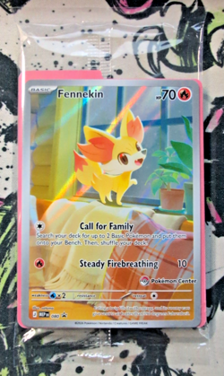 Fennekin 080 Chaso Rising Pokemon Center ETB Stamped Promo - Image 1