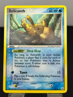 NM - Relicanth 24/101 - Pokemon TCG - Hidden Legends - Rare Holo Vintage 2004 - Image 1